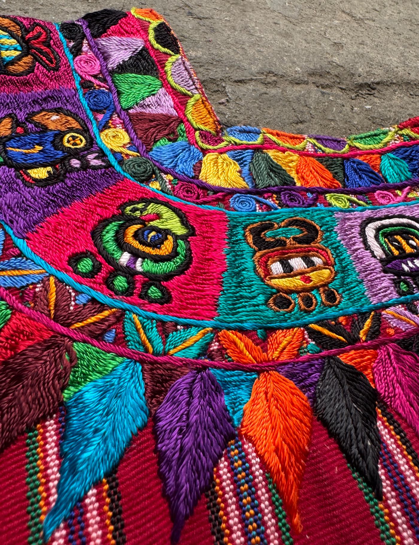 Mayan Calendar Patzún Huipil #8-531