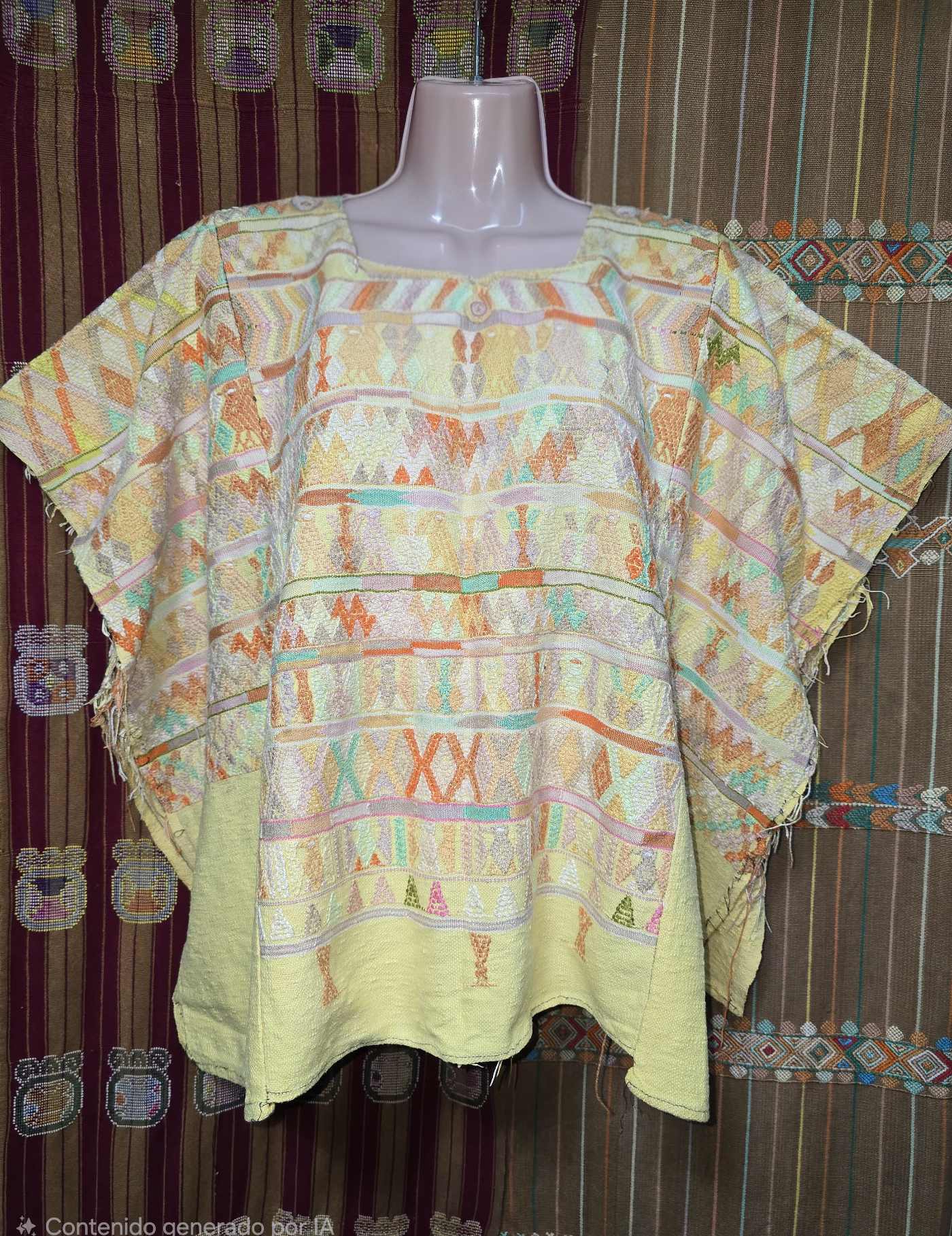 Primrose San Juan Cotzal Huipil #8-538