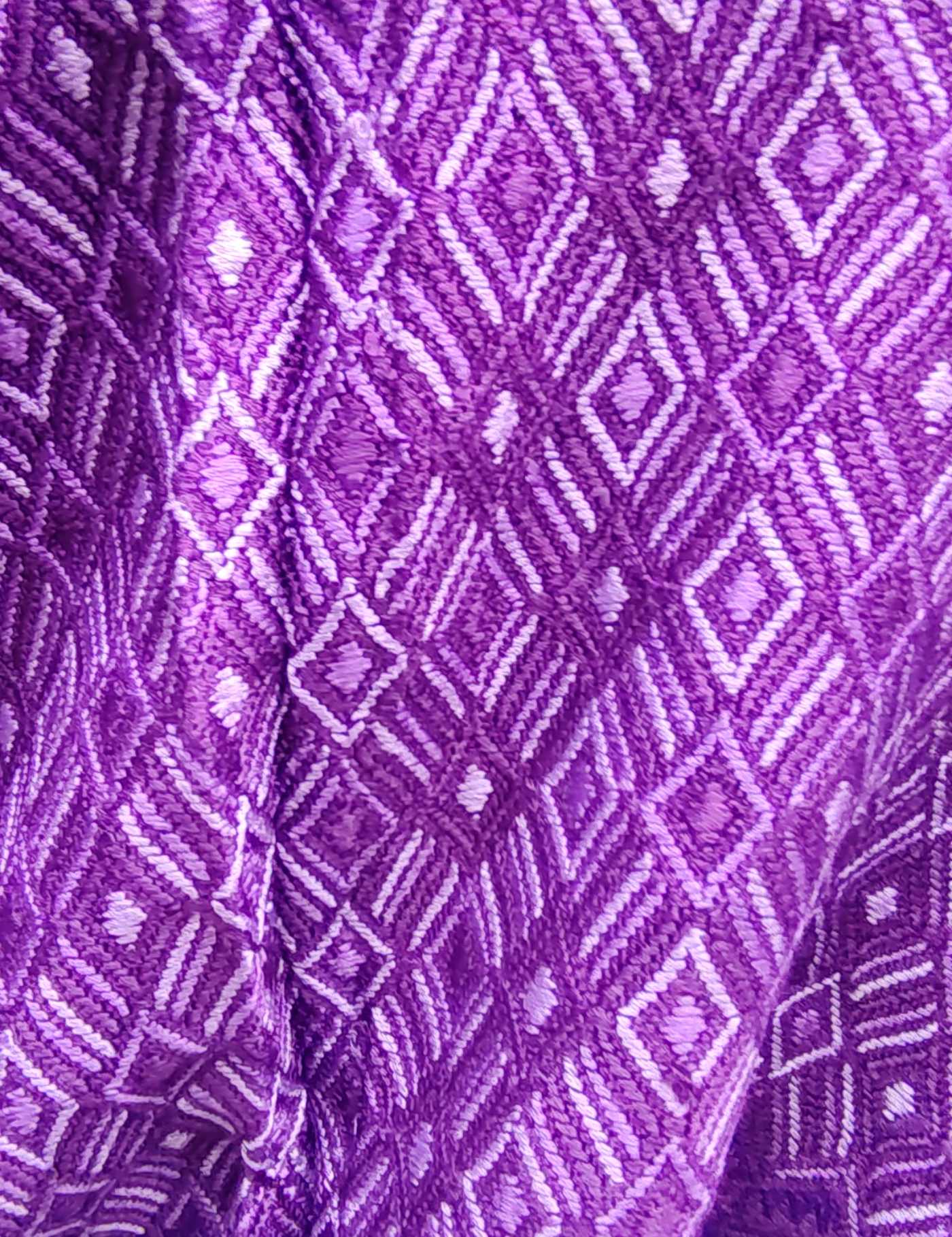 Purple Santa María de Jesús Huipil #8-555