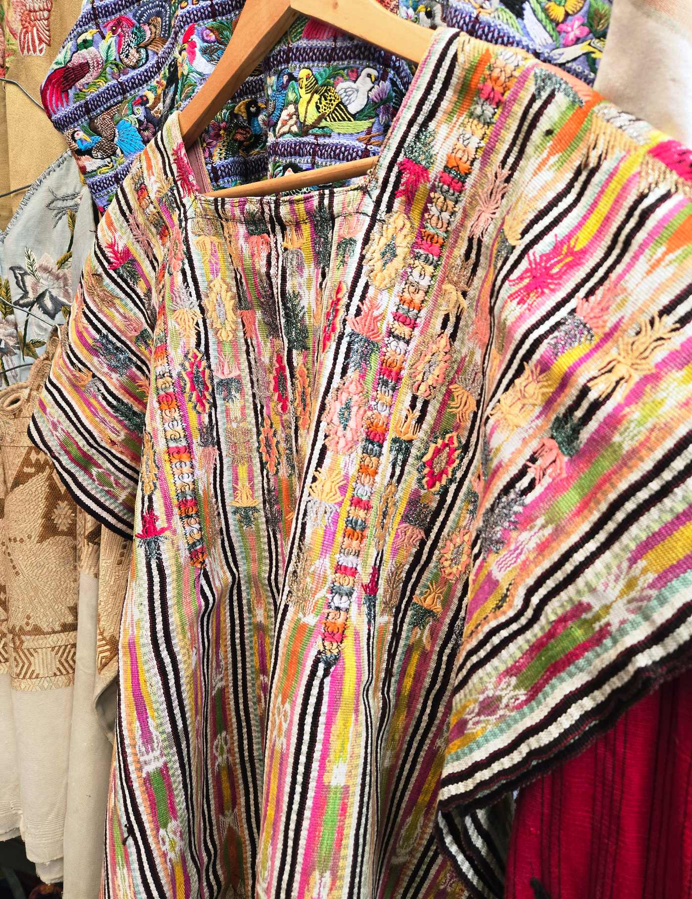 Striped Sololá Huipil #9-10