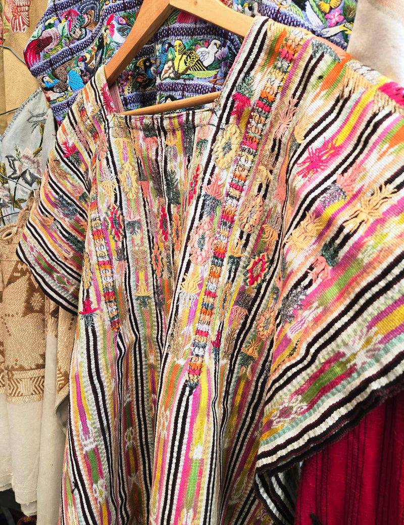 Striped Sololá Huipil #9-10