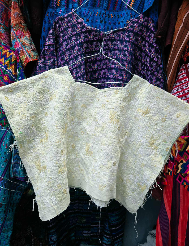 Greige Cobán Huipil #9-22