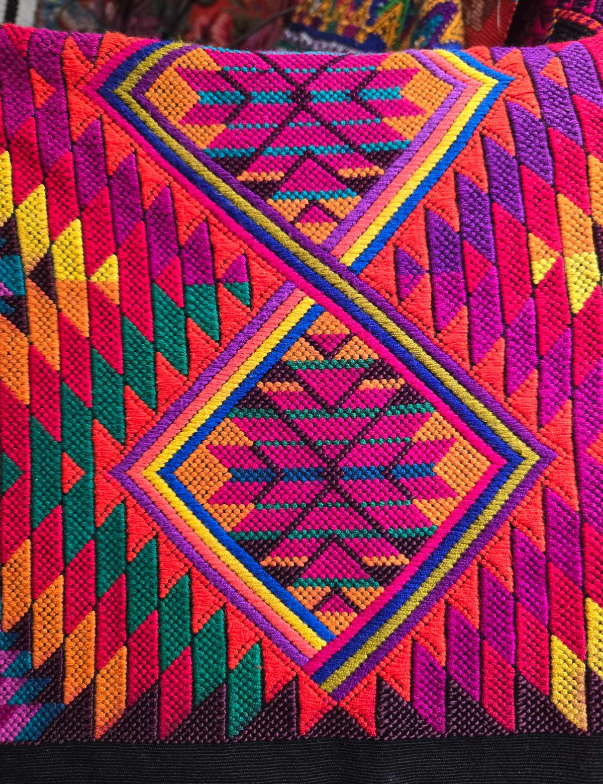 Bold Geometric Chichicastenango Huipil #9-26