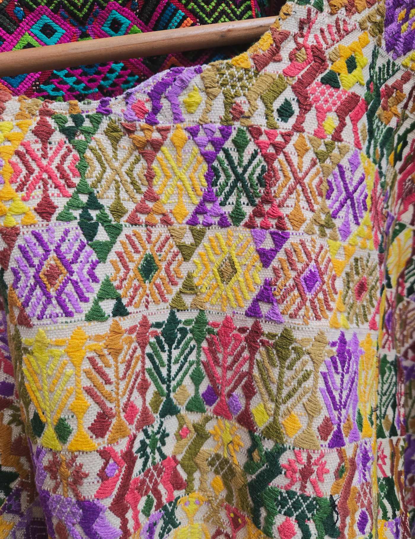 Colourful Cobán Huipil #9-27