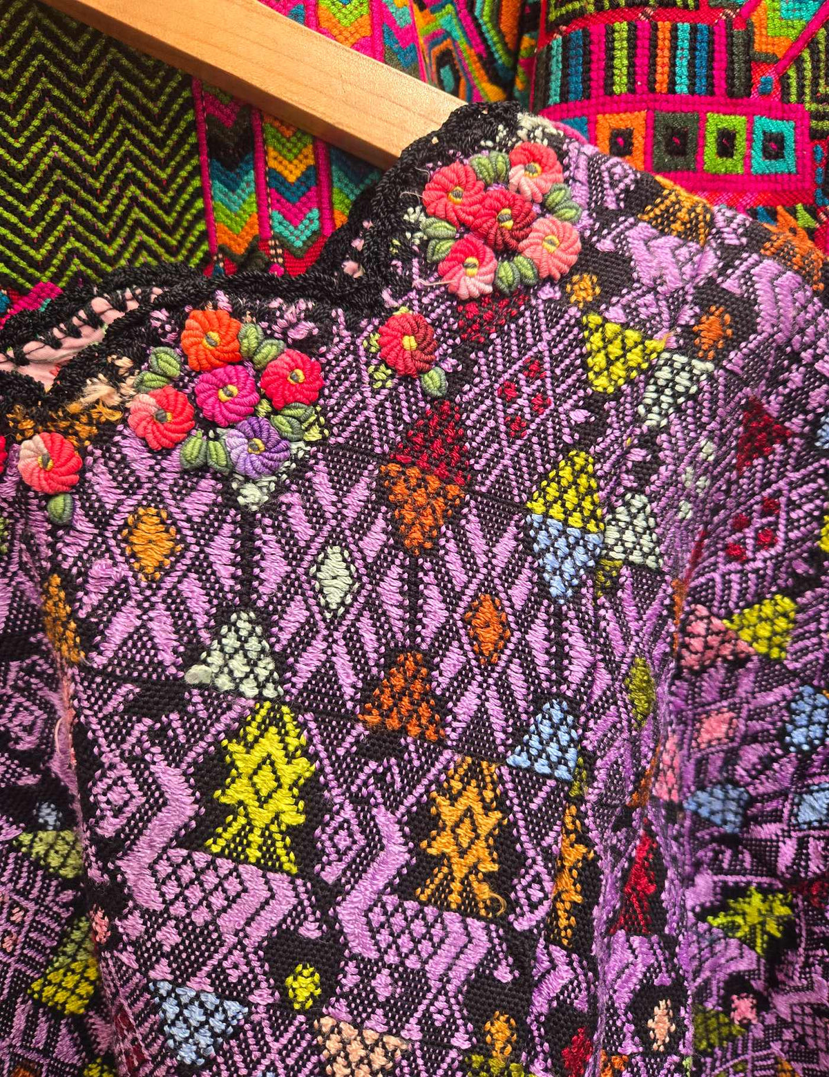 Lilac Cobán Huipil #9-35