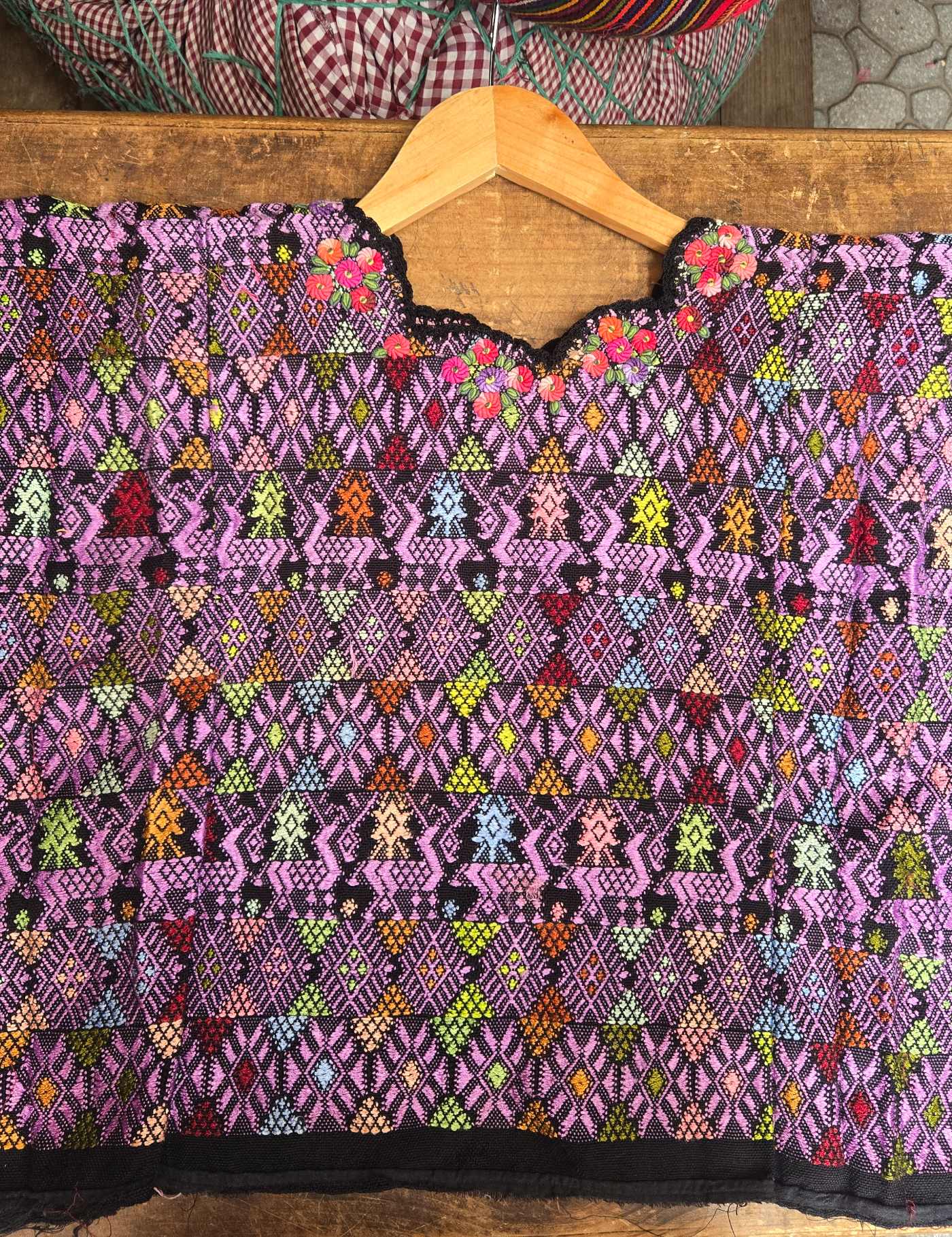 Lilac Cobán Huipil #9-35