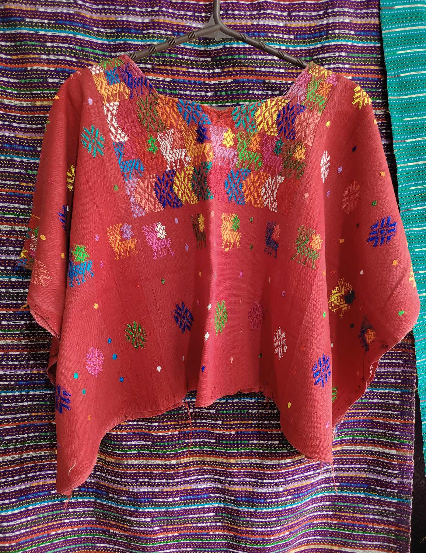 Red Deer Cobán Huipil #9-56