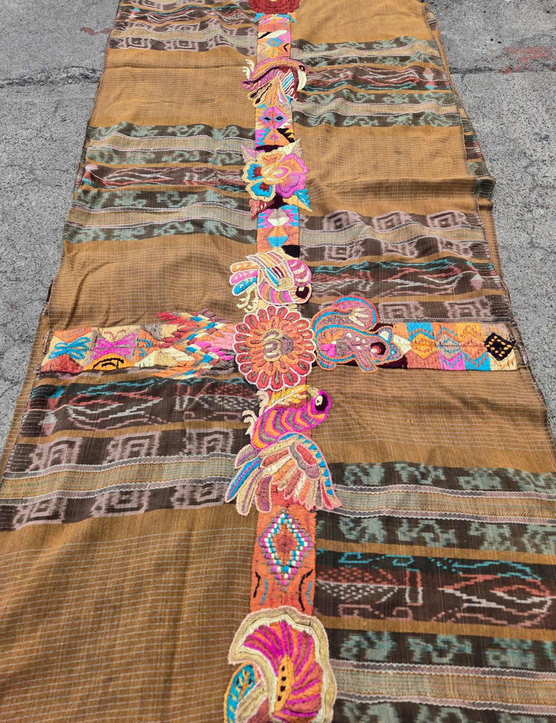 Silk Embroidered Randa Chichicastenango Corte #9-59