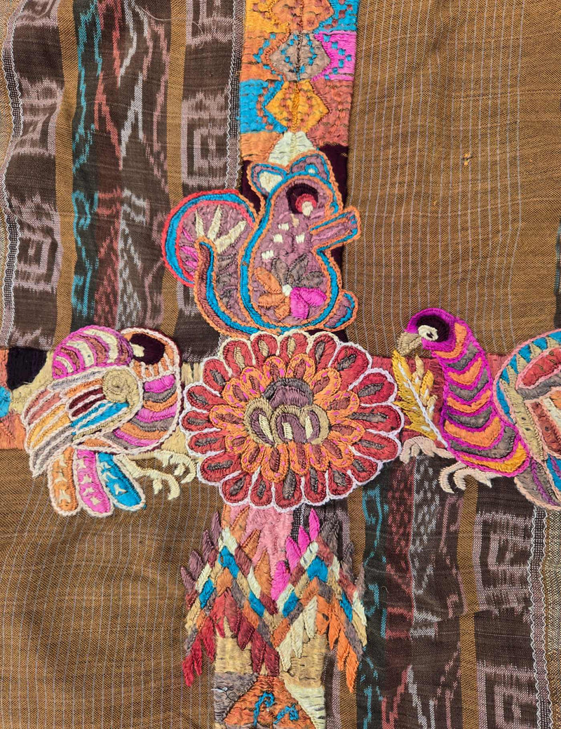 Silk Embroidered Randa Chichicastenango Corte #9-59