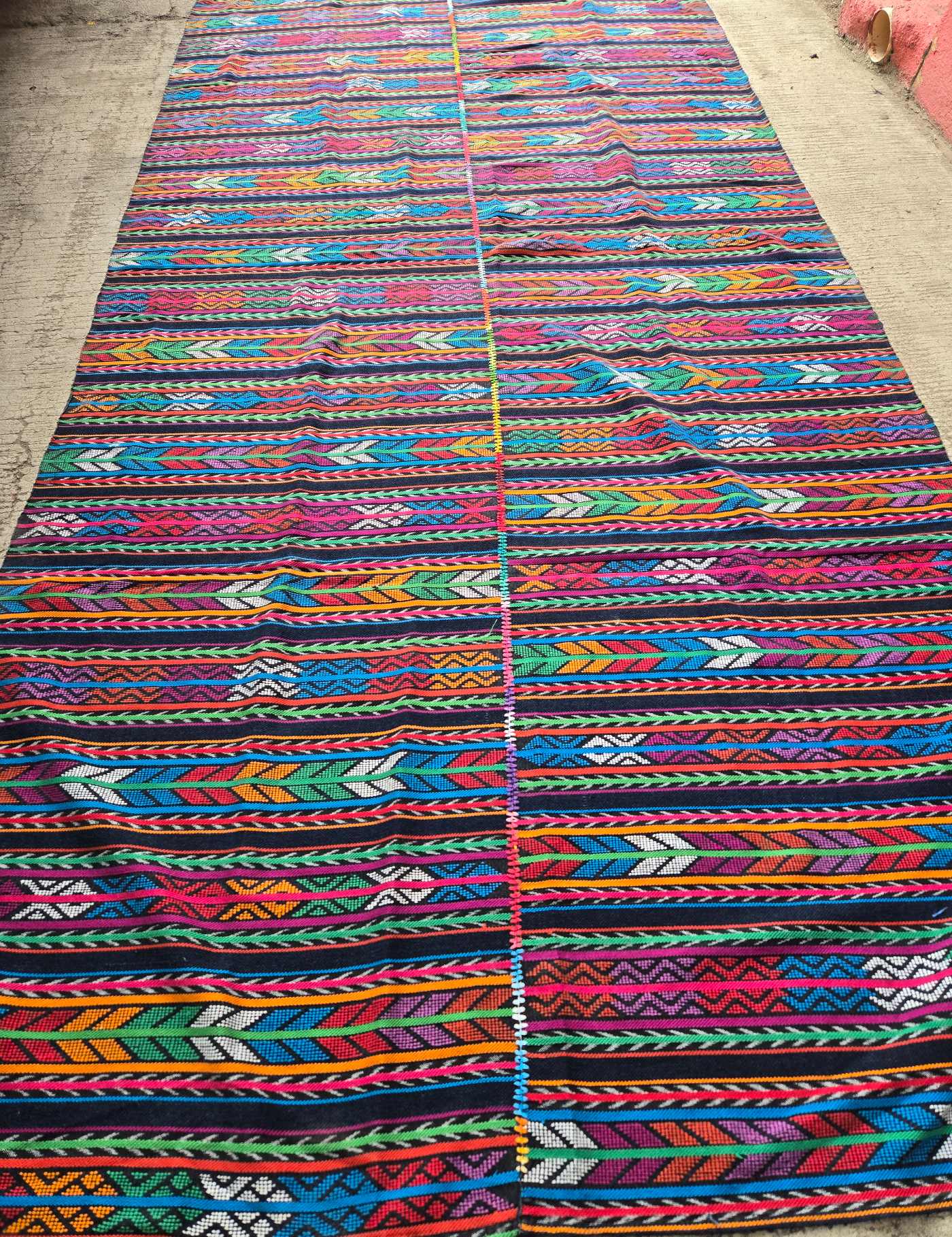 Brightly Coloured Zunil Corte #9-60