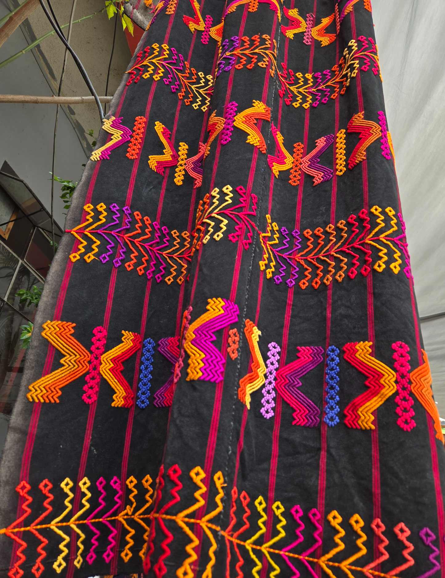 Colourful on Black Colotenango Corte #9-64