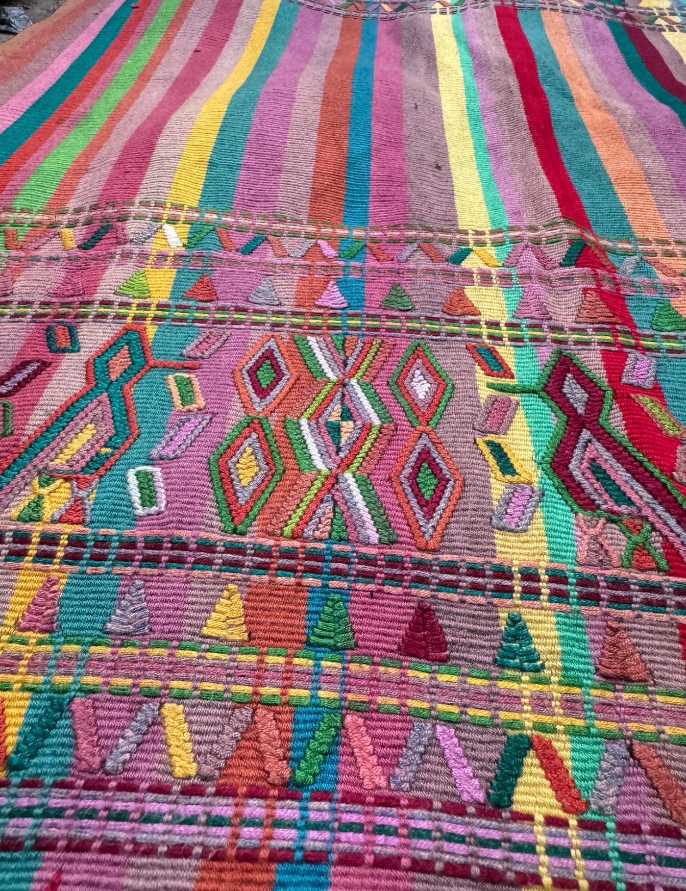 Rainbow Nebaj Tzute #9-120