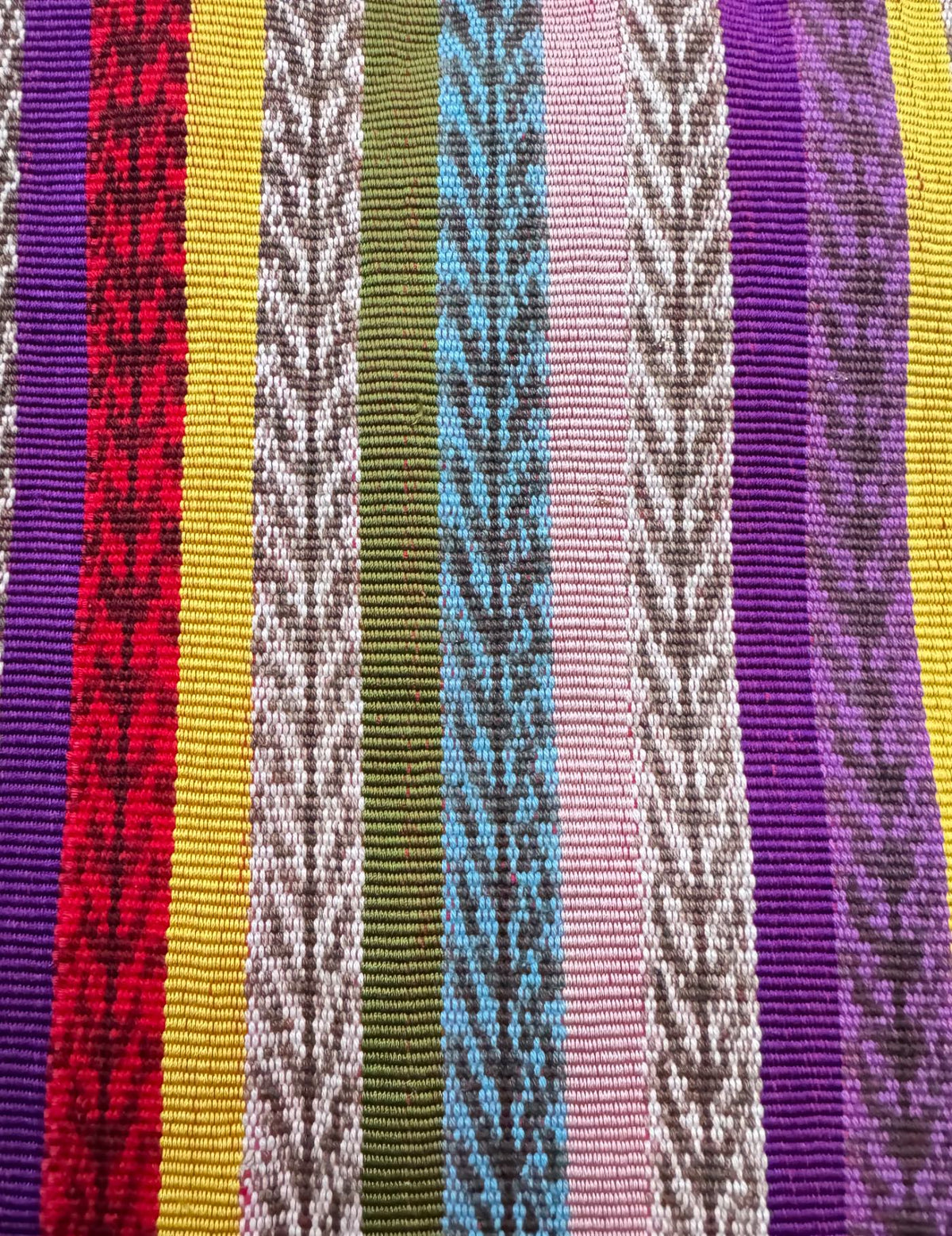 Multicolored San Cristóbal Totonicapán Tzute #9-121