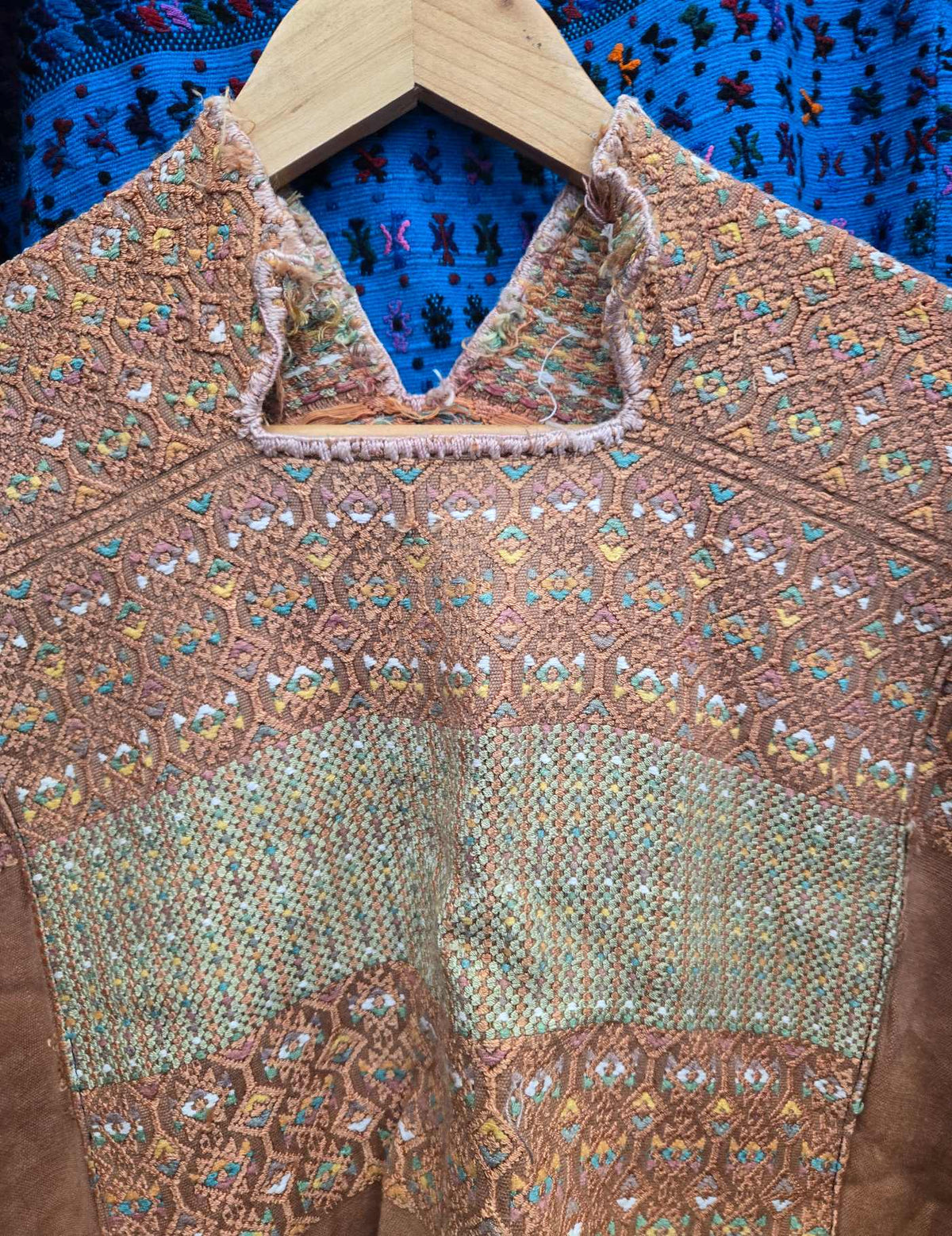 Brown Nahualá Huipil #9-123