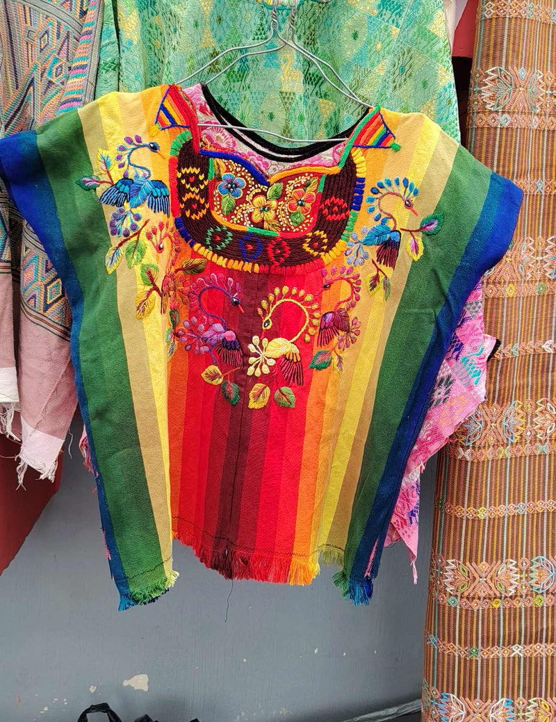 Rainbow Santiago Huipil #9-130
