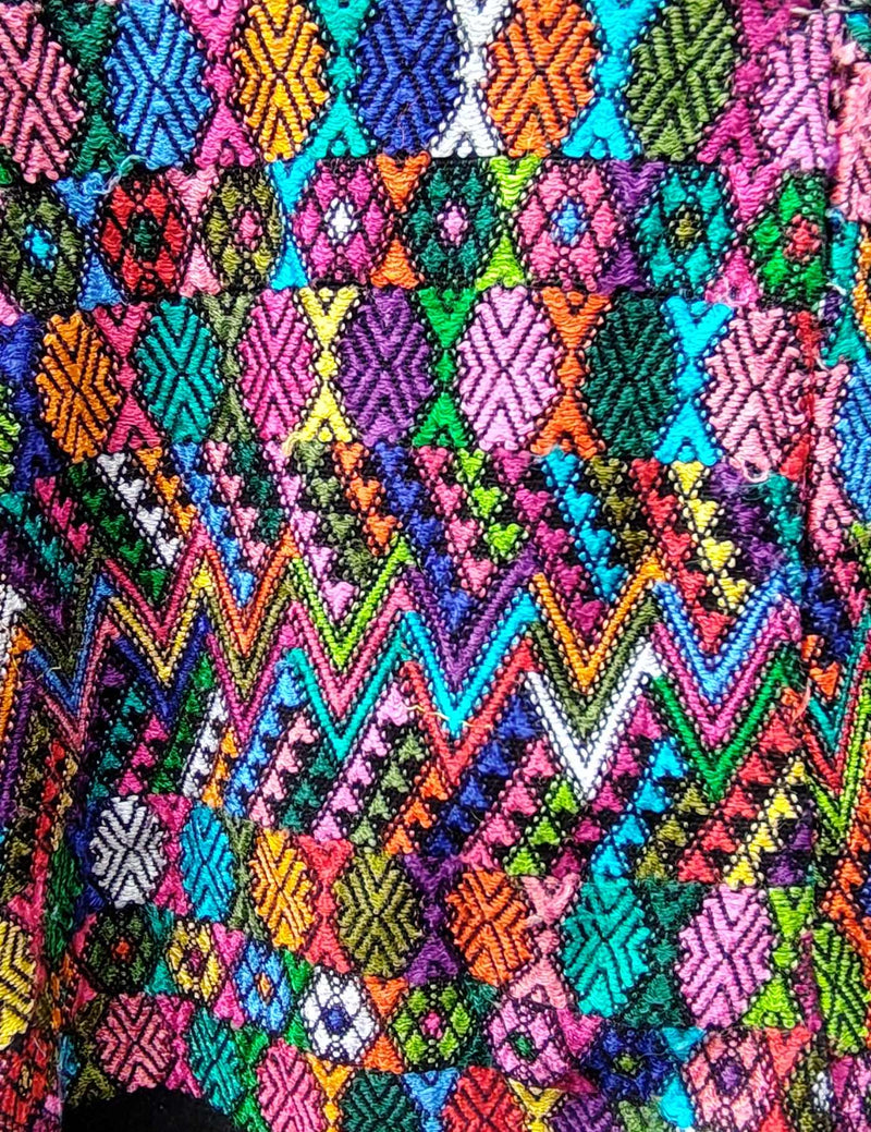 Multicolored Cobán Huipil #9-142