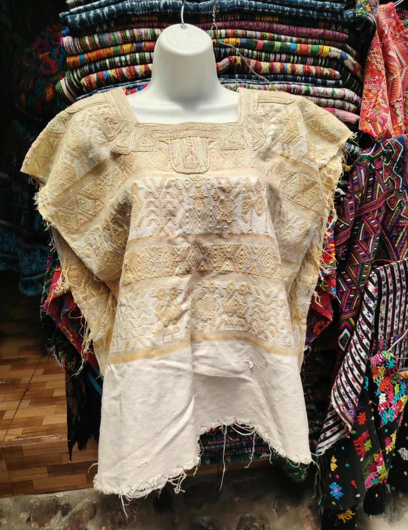 Cream Nebaj Huipil #9-144