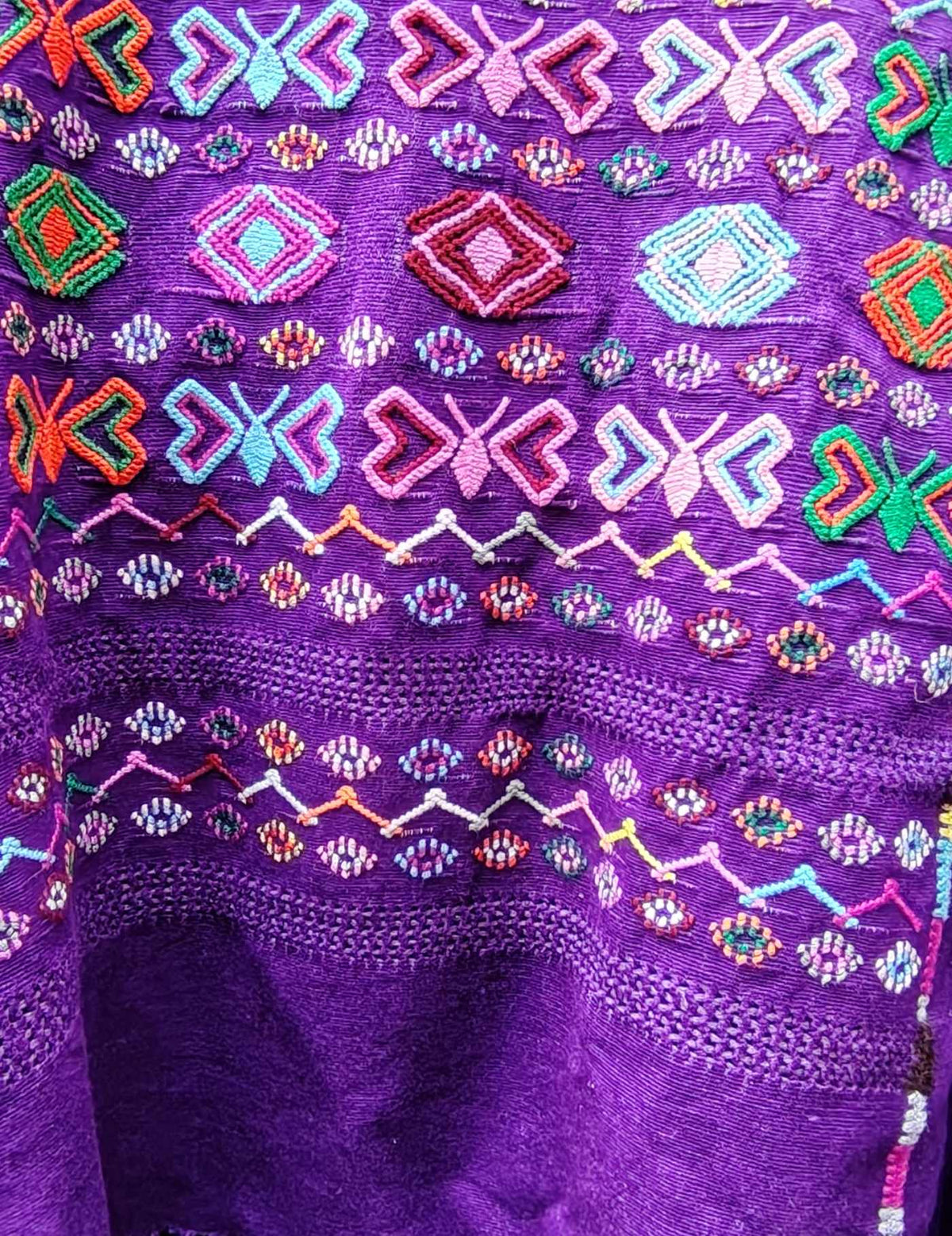 Purple Colotenango Huipil #9-208