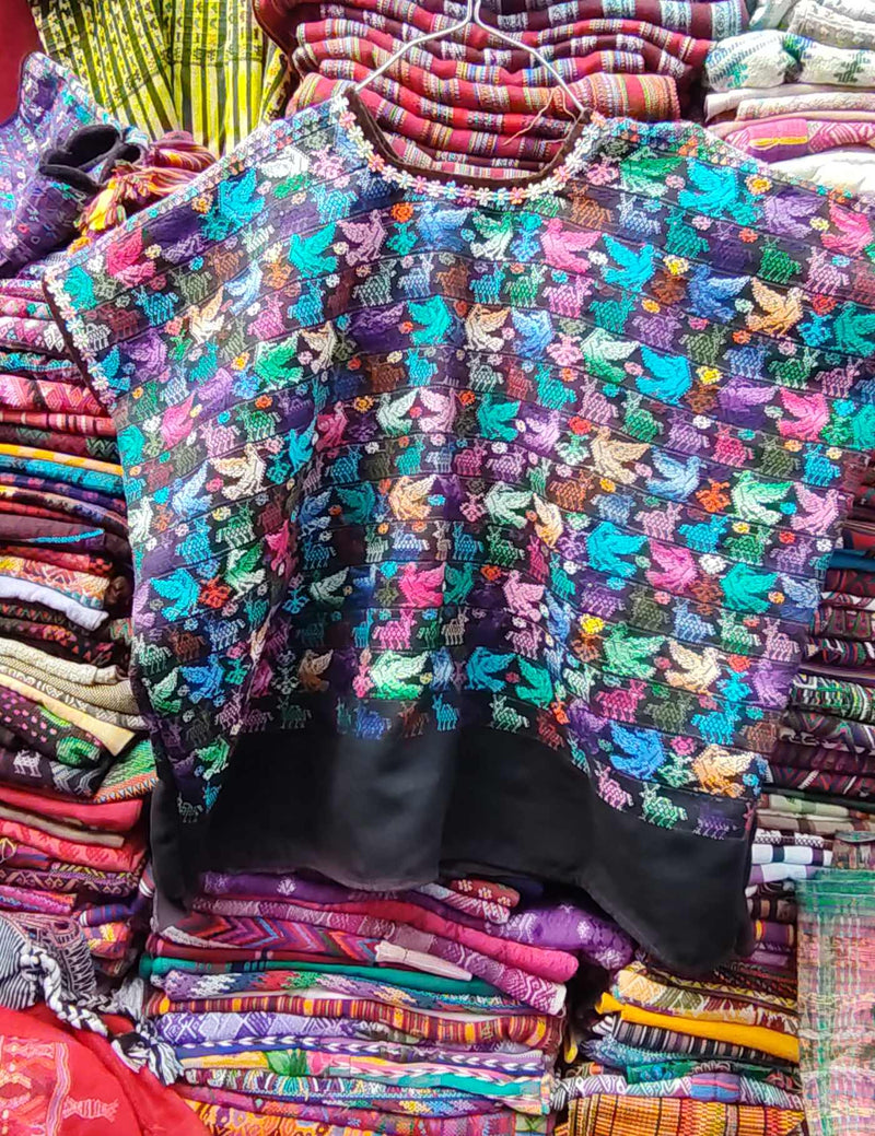 Colourful Animals Rabinal Huipil #9-213