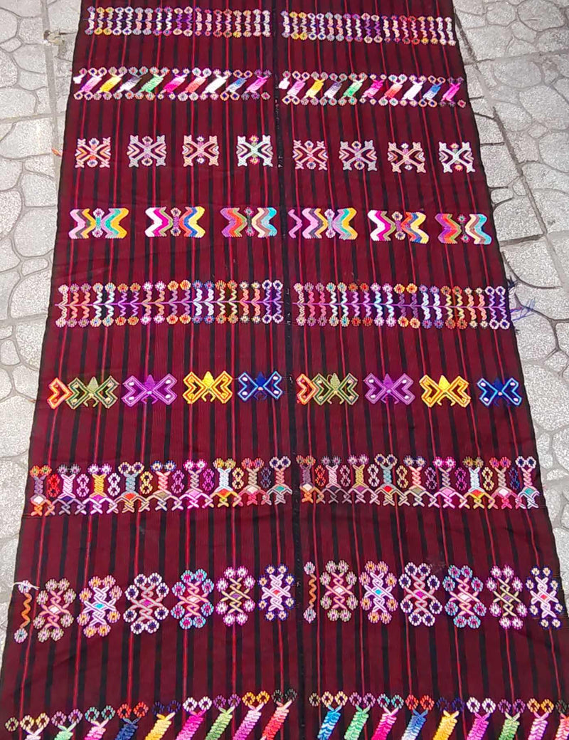 Burgundy Colotenango Corte #9-237