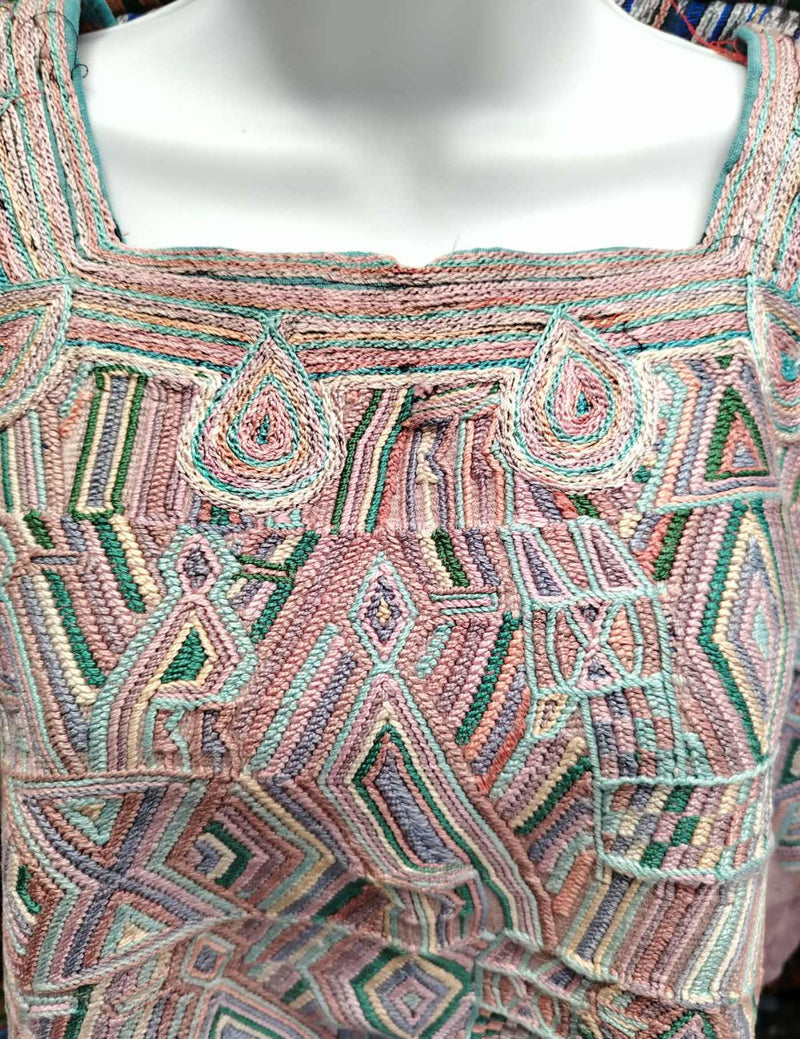 Mushroom Pink Nebaj Huipil #9-239