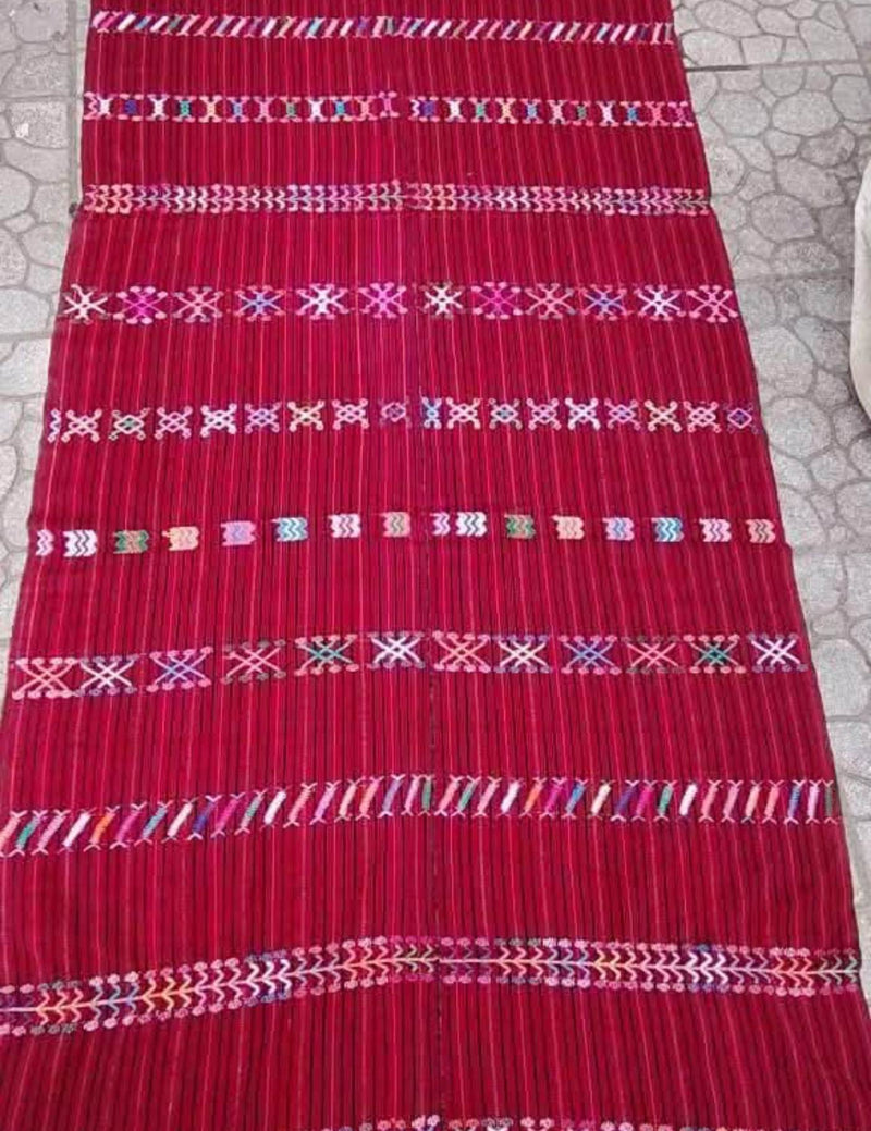 (Reserved for Anne) Dark Red Colotenango Corte #9-240