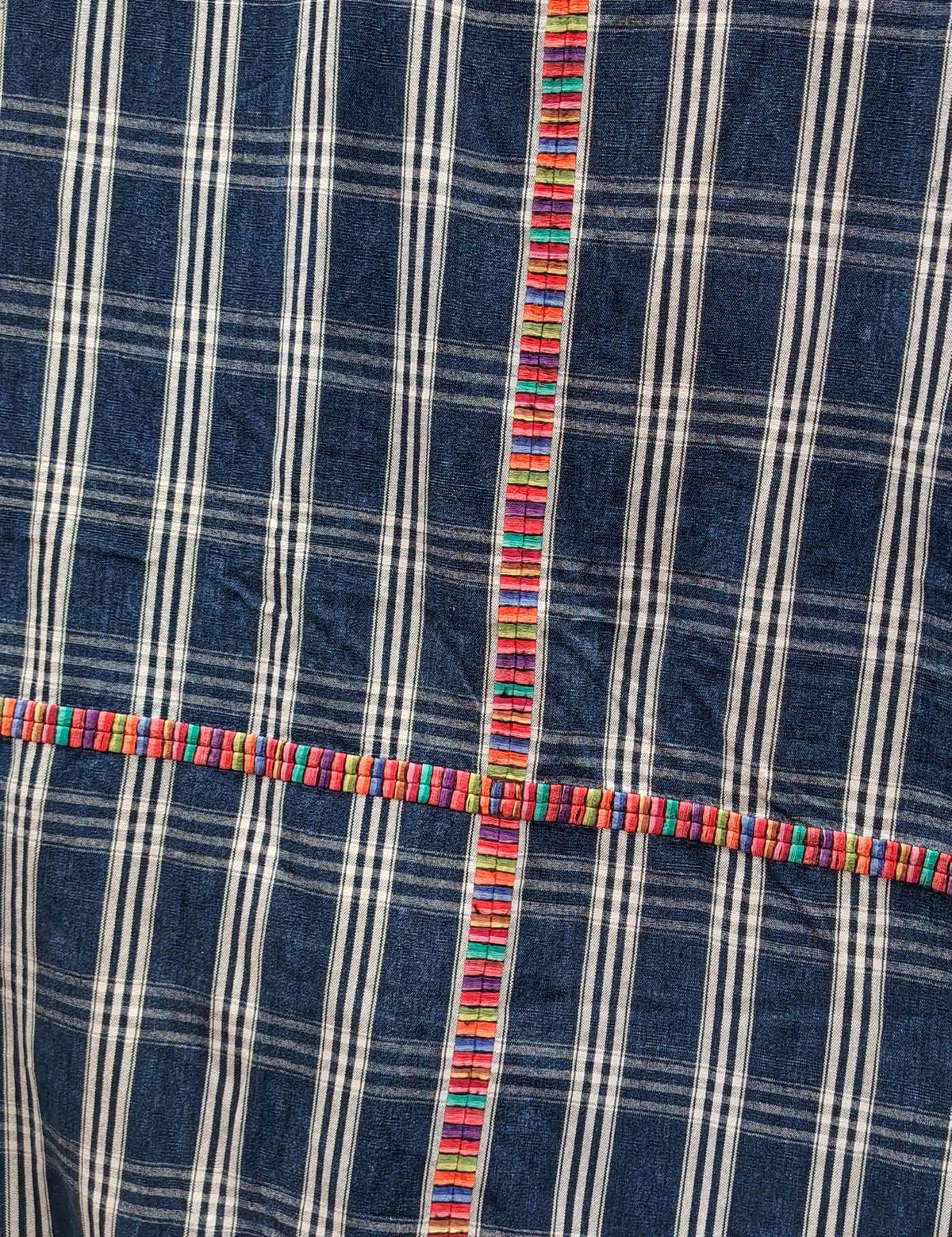 Blue with stripes Sacatepéquez Corte #9-257