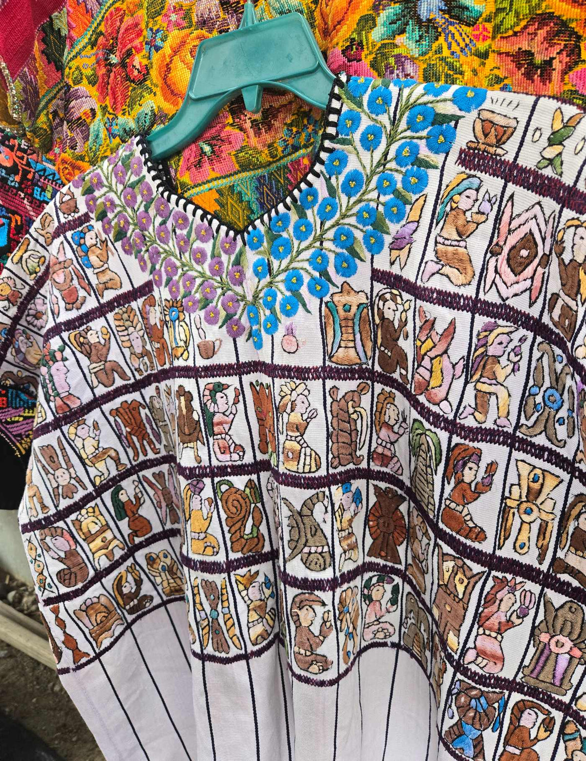 Mayan Gods Santiago Huipil #9-324