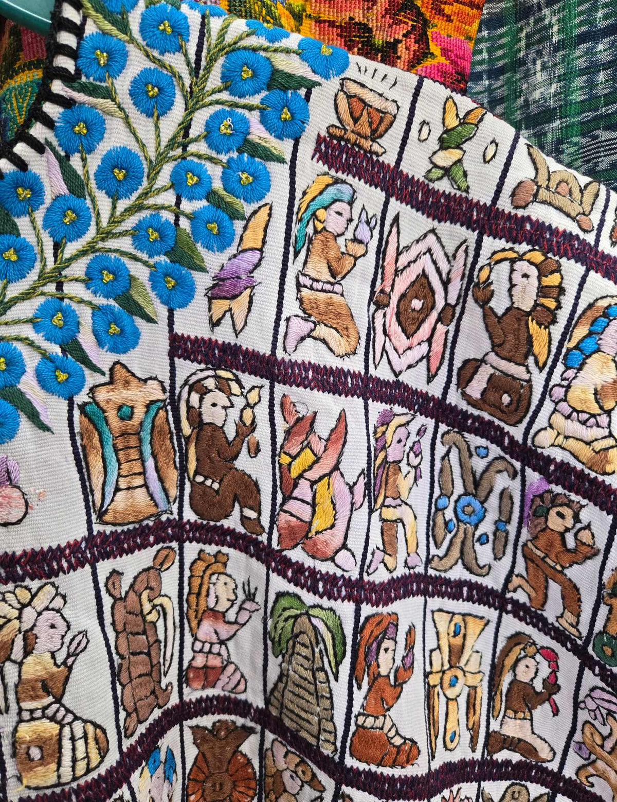 Mayan Gods Santiago Huipil #9-324