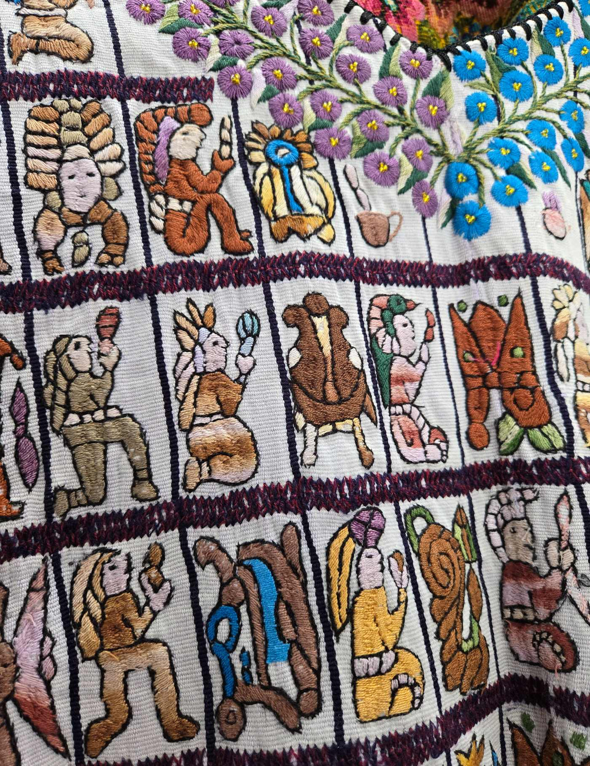 Mayan Gods Santiago Huipil #9-324