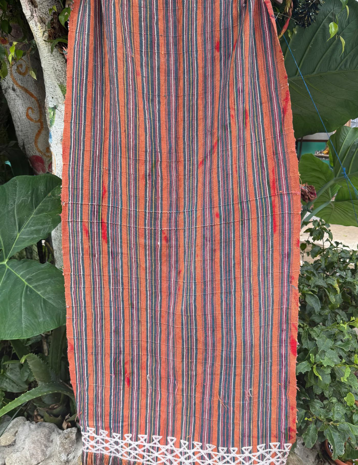 Geometric brocade Nebaj Tzute #9-341