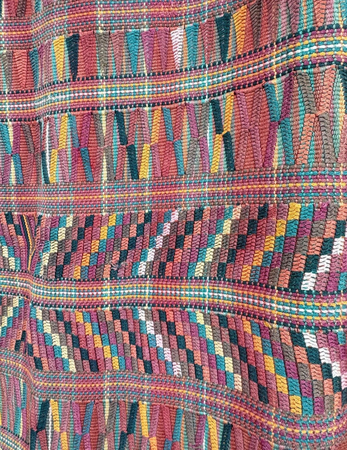 Faded Coral Nebaj Tzute #9-342