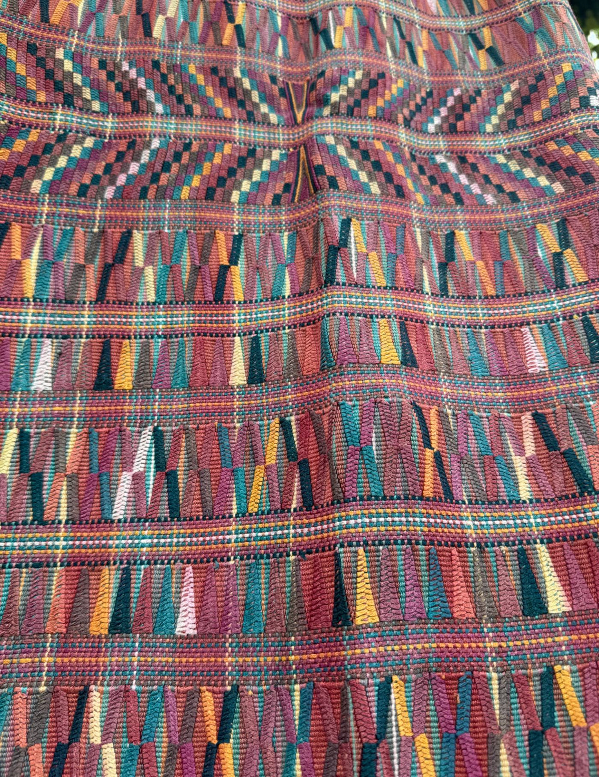 Faded Coral Nebaj Tzute #9-342