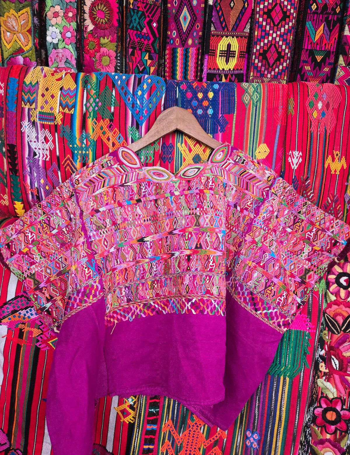 Berry San Juan Cotzal Huipil #9-359