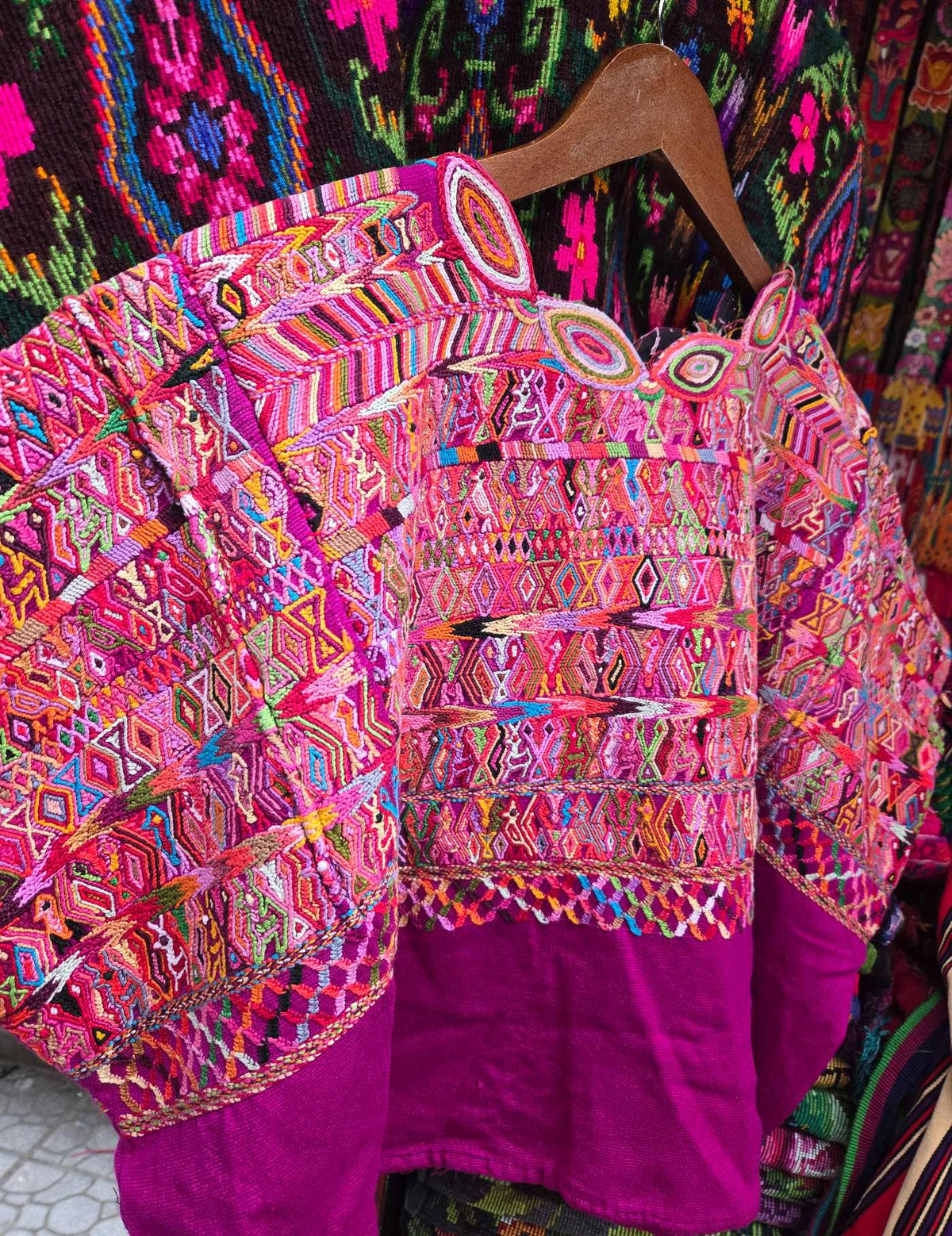 Berry San Juan Cotzal Huipil #9-359
