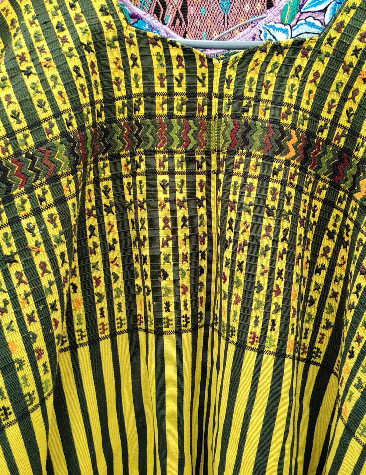 Black and Yellow San Lucas Tolimán Huipil #9-370