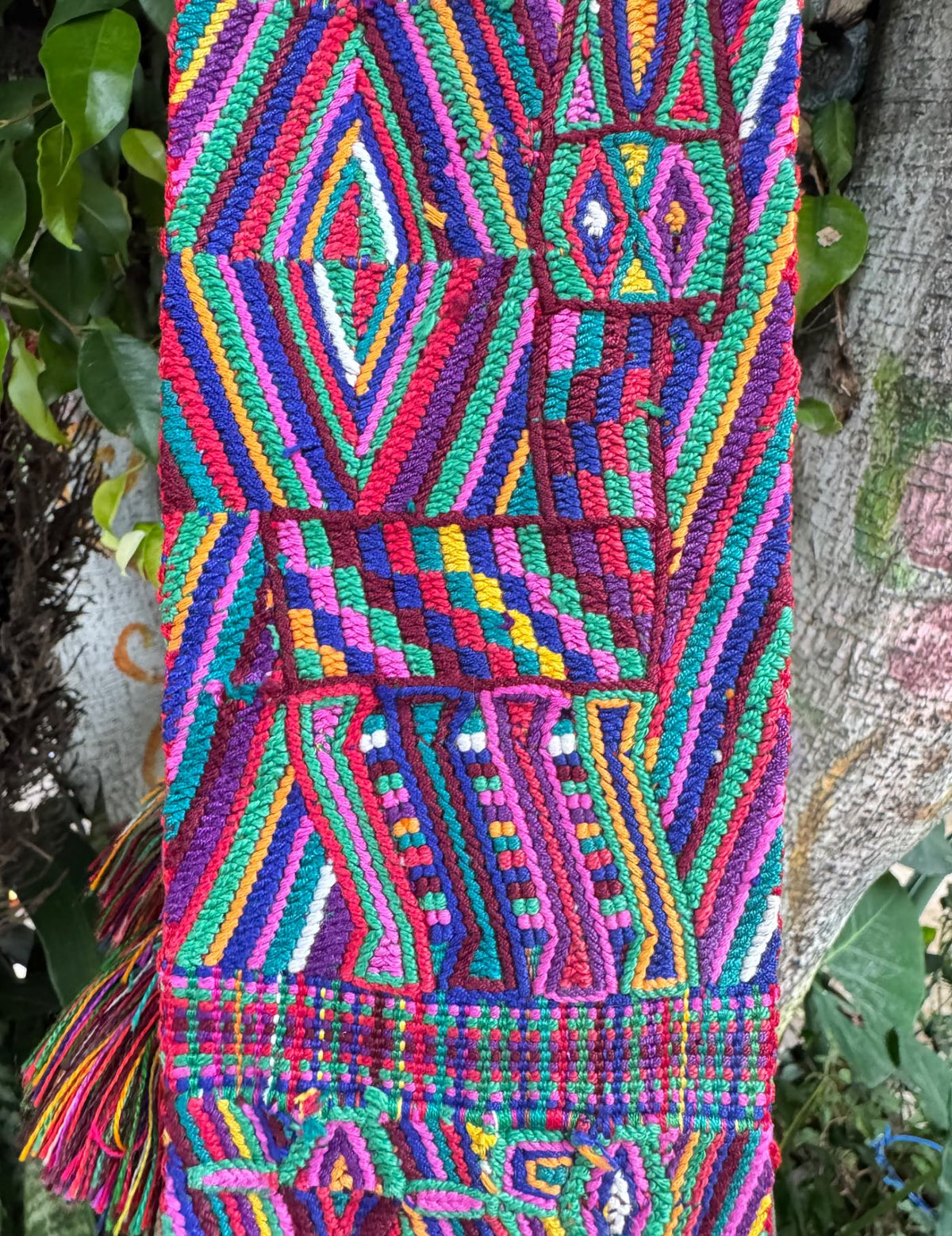 Red and Purple Nebaj Tocoyal #9-401