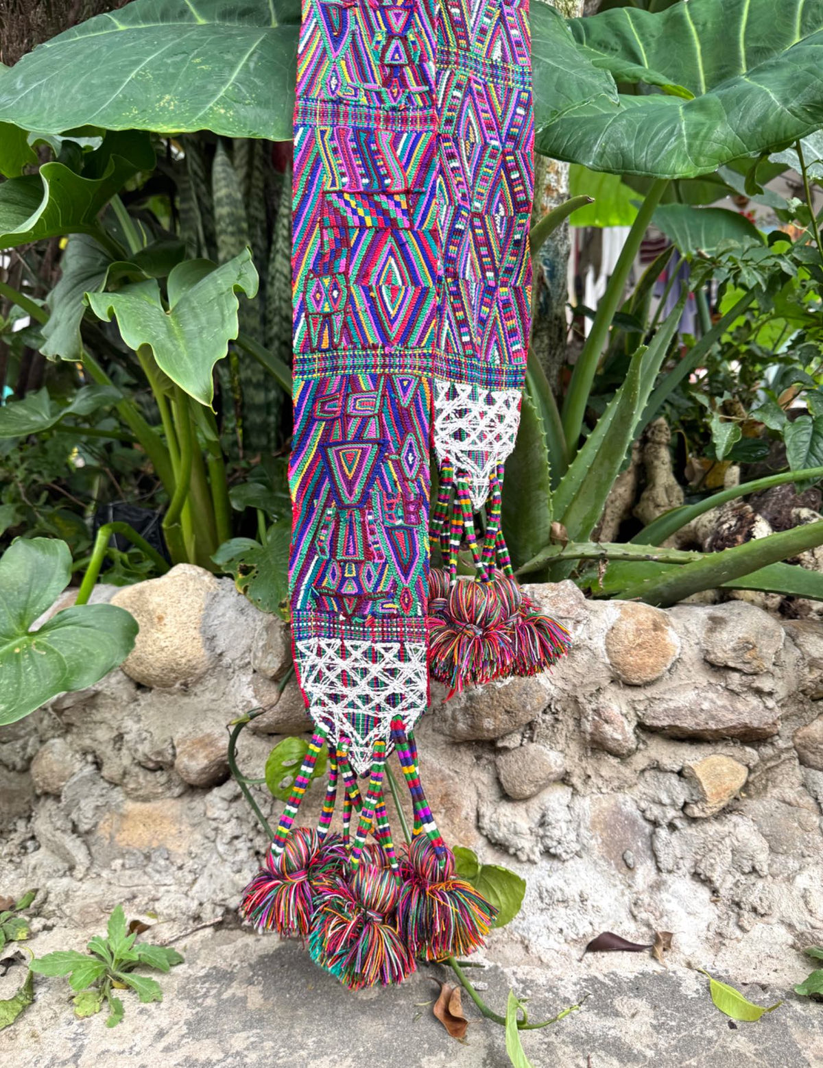 Red and Purple Nebaj Tocoyal #9-401