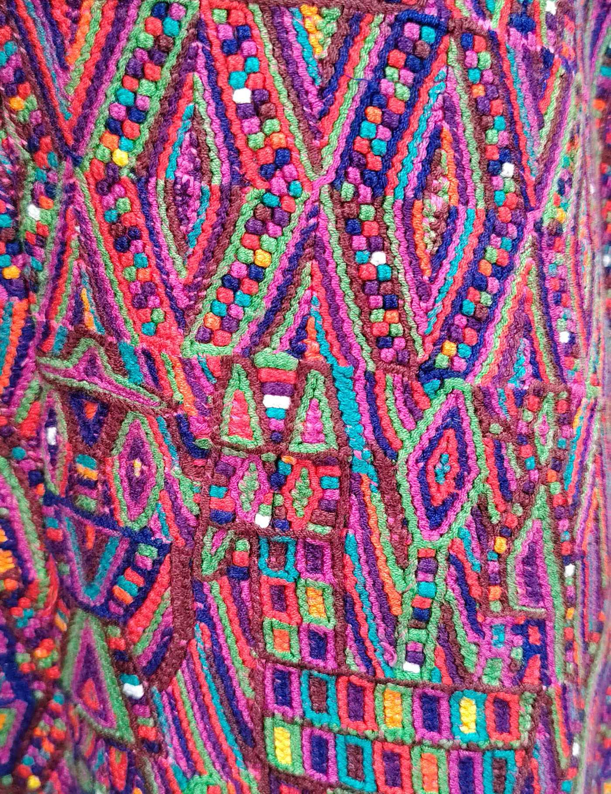Hot Pink Nebaj Huipil #9-417
