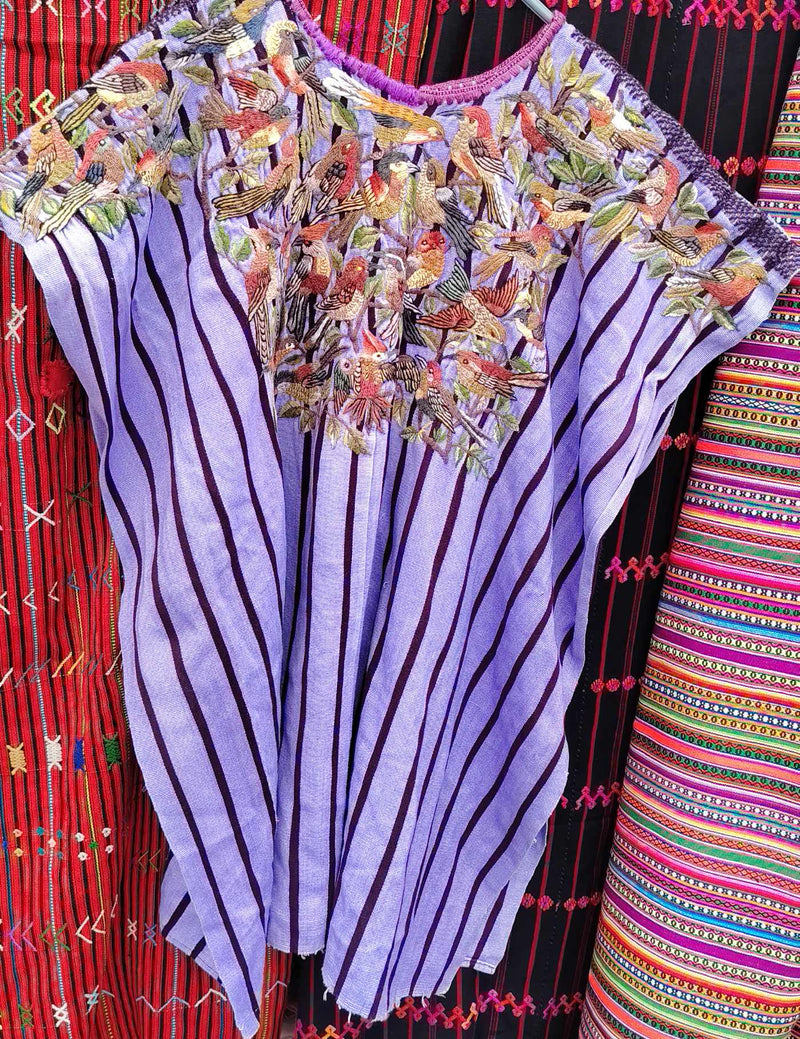 Lilac Santiago Huipil #9-418
