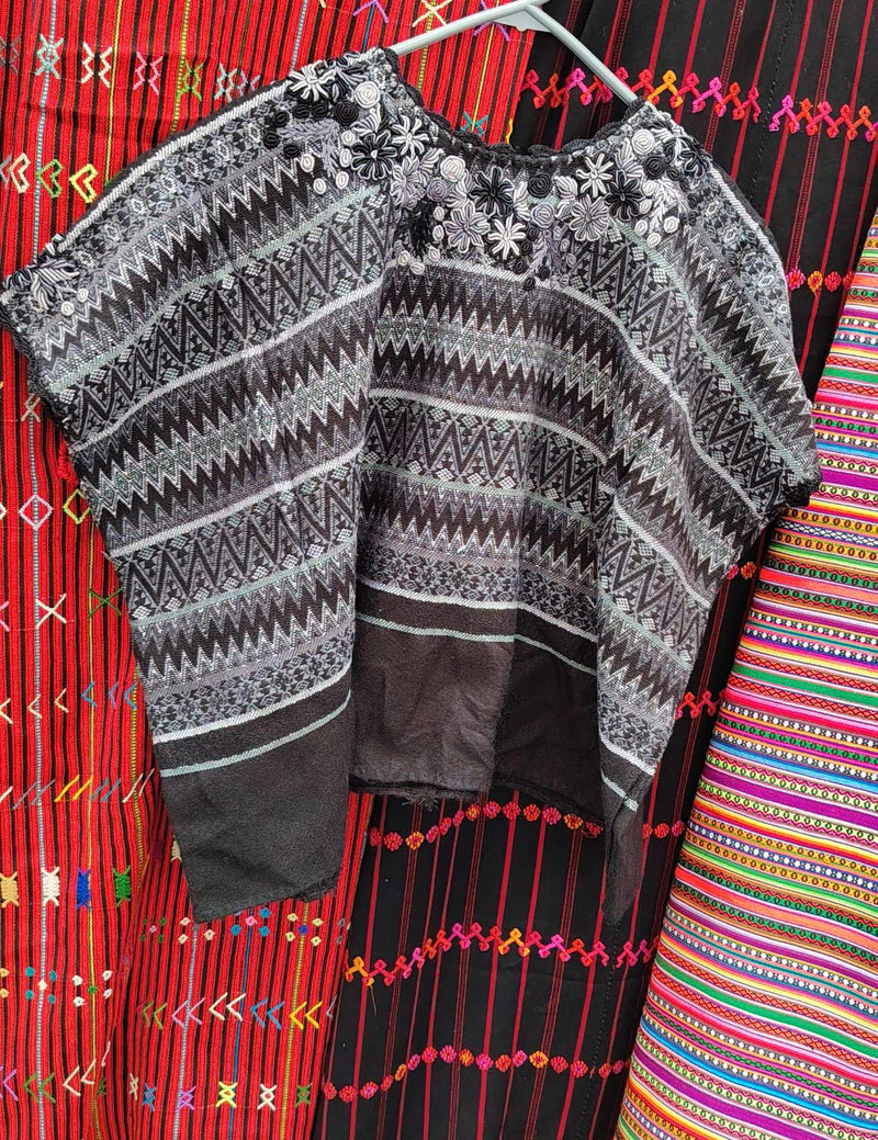 Grey Totonicapán Huipil #9-423