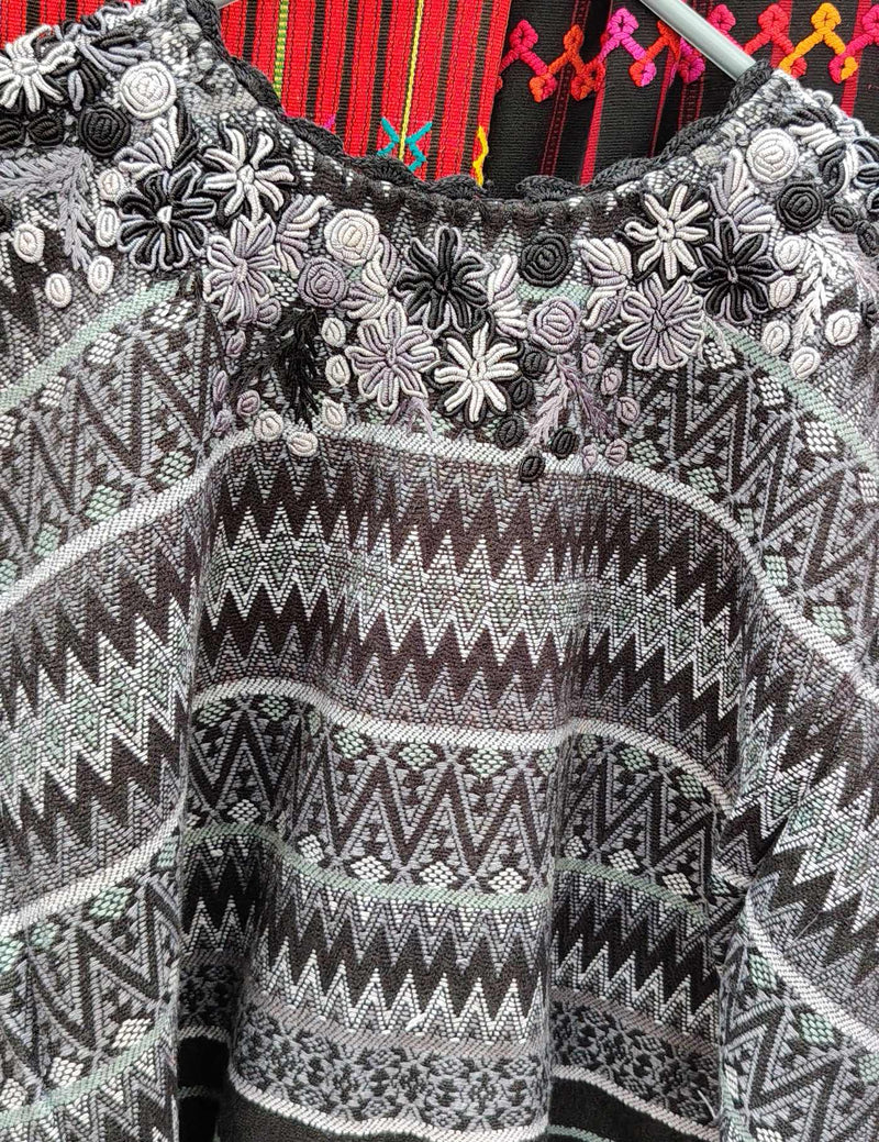 Grey Totonicapán Huipil #9-423