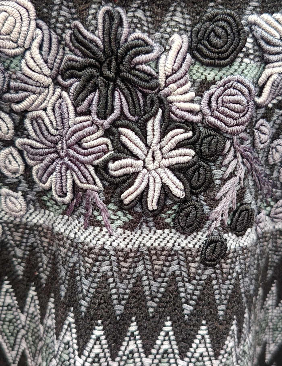 Grey Totonicapán Huipil #9-423