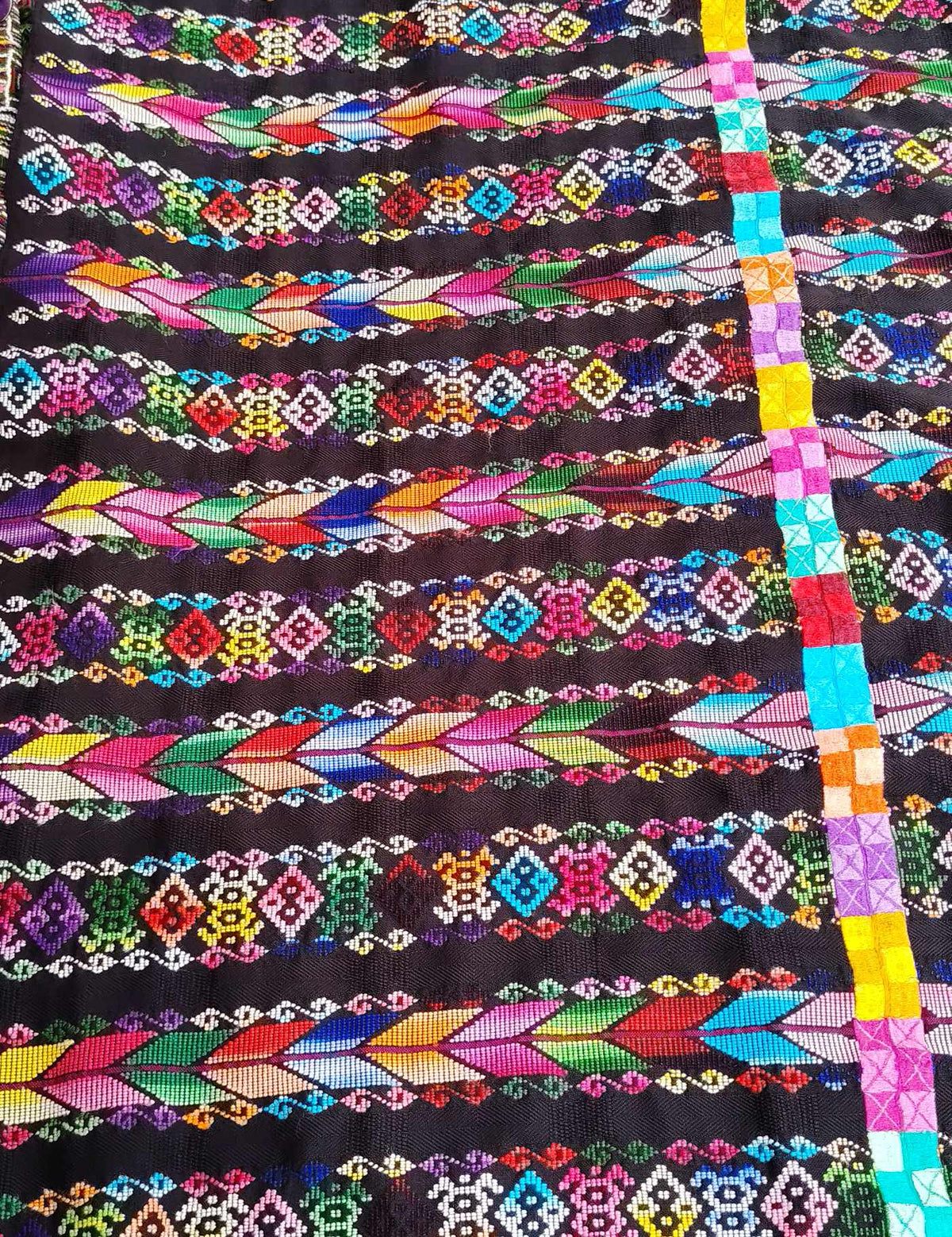 Multicoloured Geometric Zunil Corte #9-435