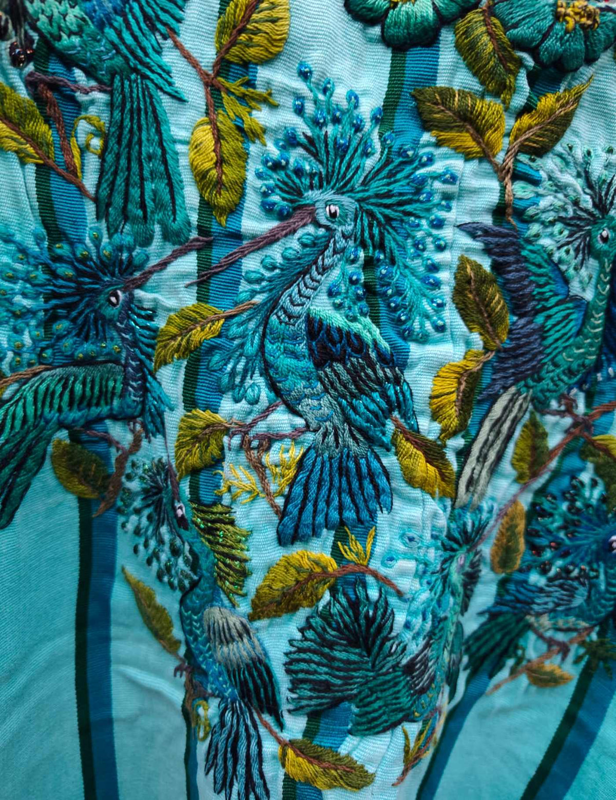 Peacocks Santiago Huipil #9-440