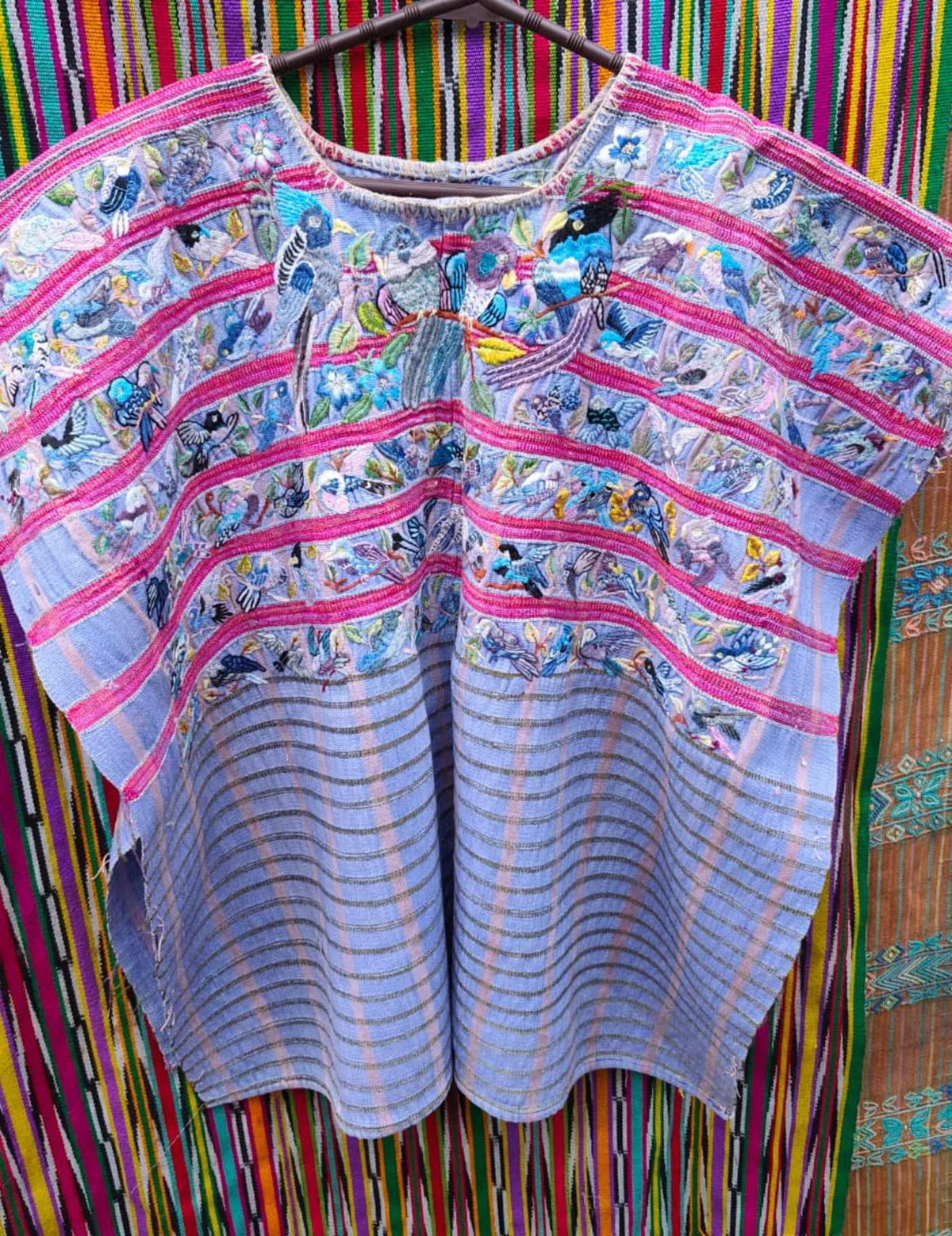 Pale Lilac Santiago Huipil #9-441