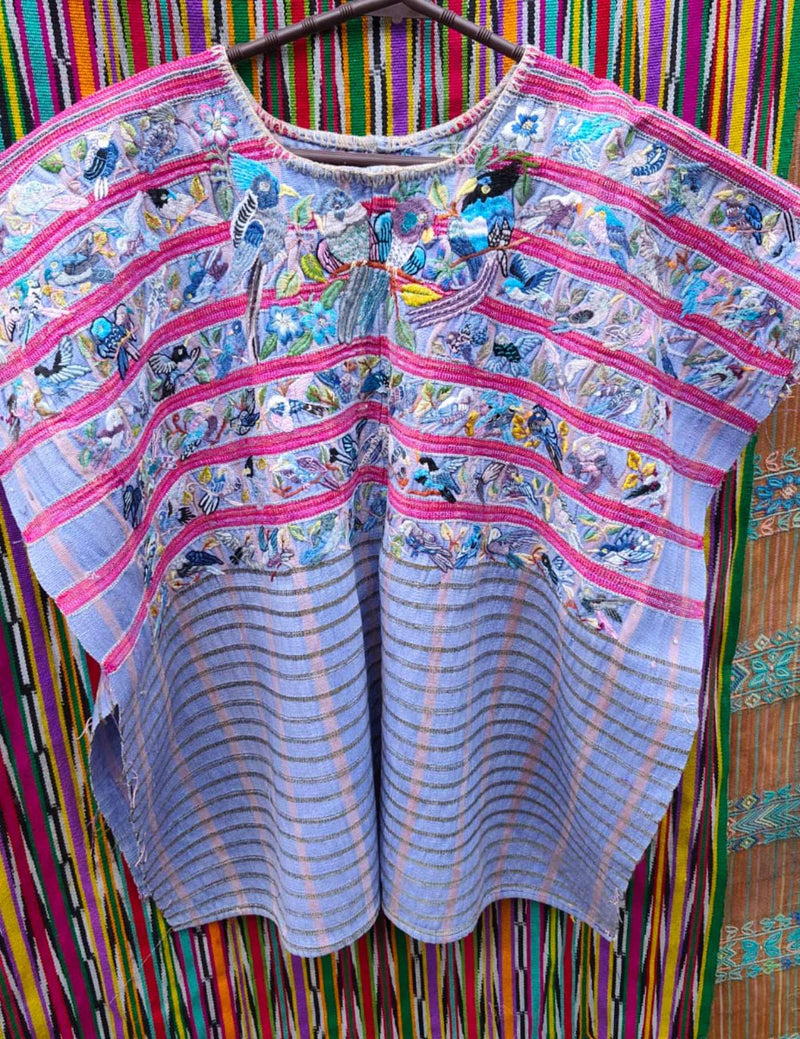 Pale Lilac Santiago Huipil #9-441
