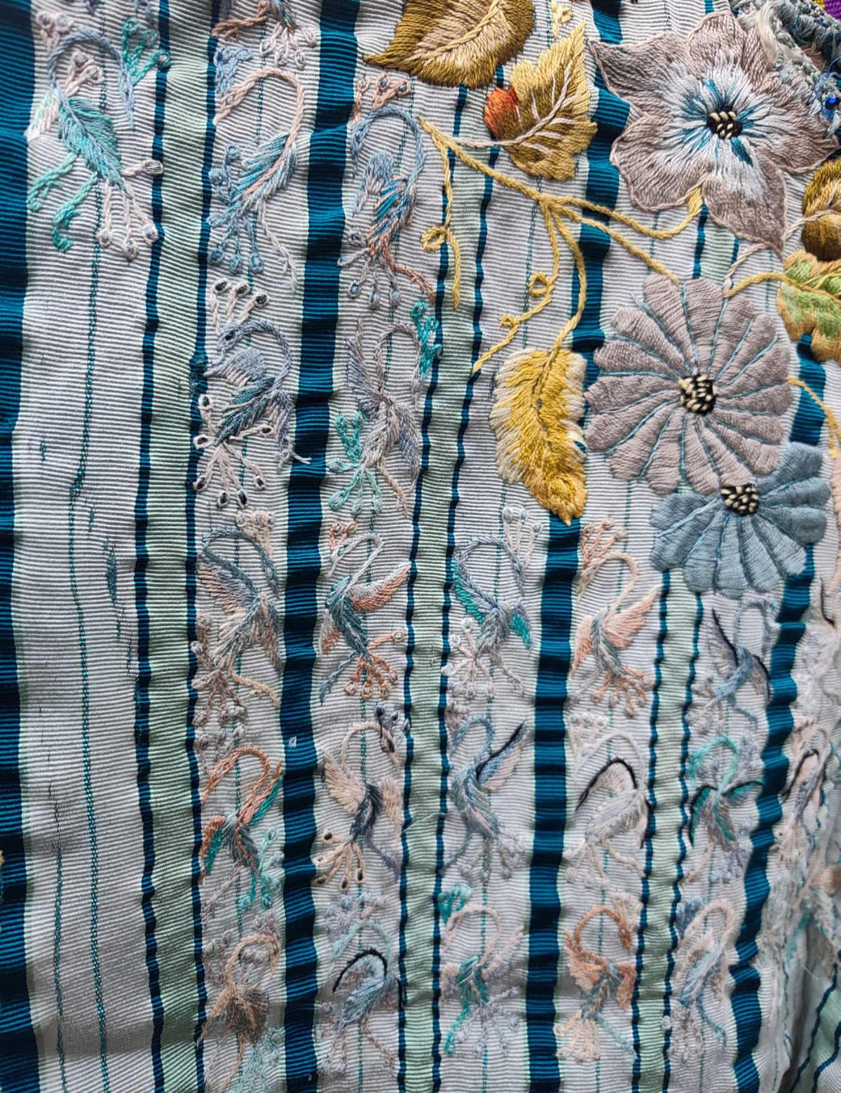 Pale Blue Santiago Huipil #9-448