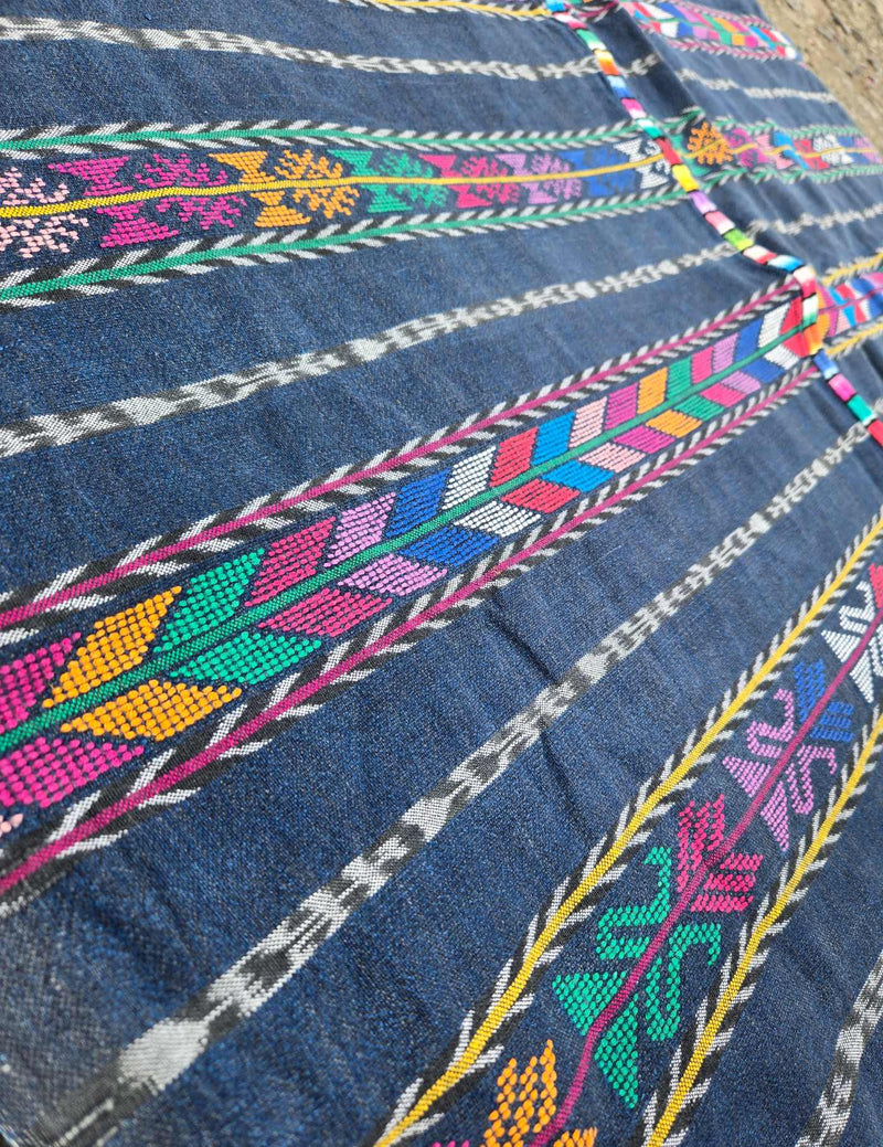 Indigo with Geometrics Zunil Corte #9-473