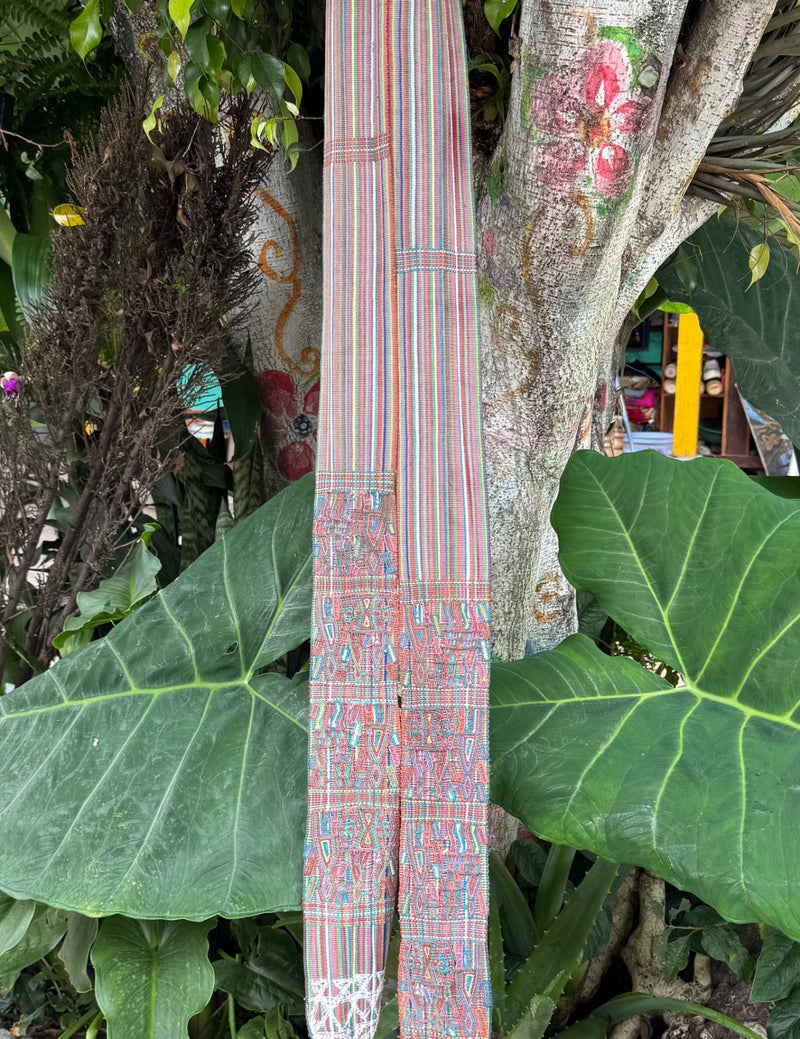 Coral and Blue Nebaj Tocoyal #9-490